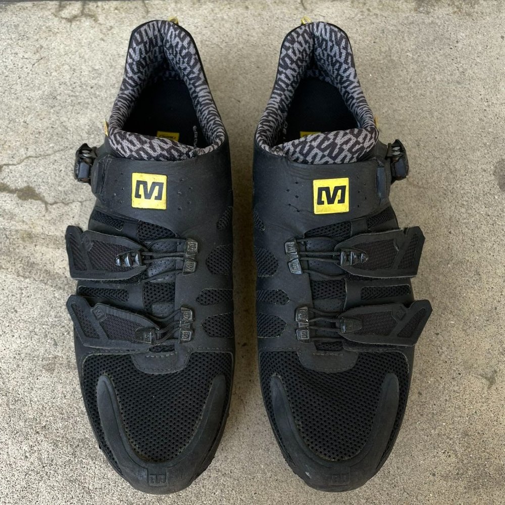 Mavic Fury Shoe | Black/Carbon | Size 10